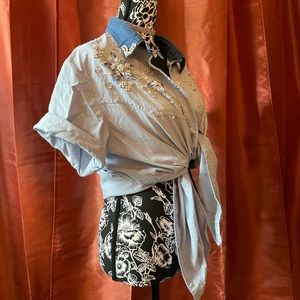 Vintage button down top!